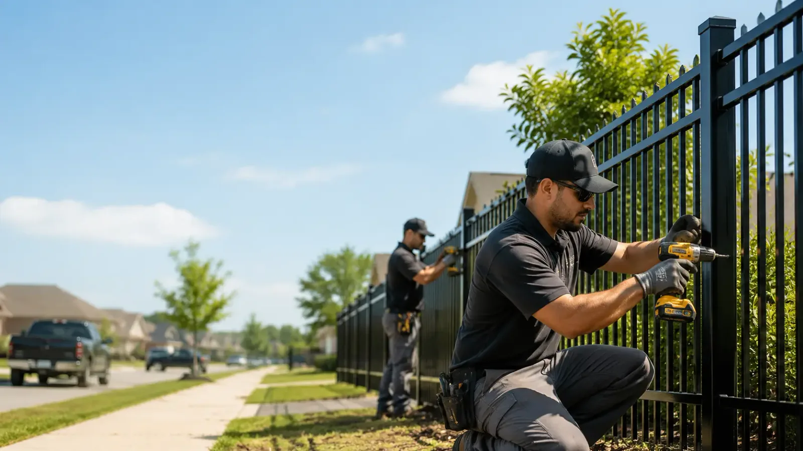 Metal Fence Installation in Congerville, IL